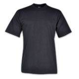 170g Combed Cotton T-shirt Black