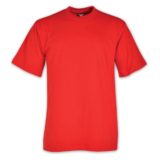 170g Combed Cotton T-shirt Red