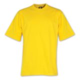 170g Combed Cotton T-shirt Yellow