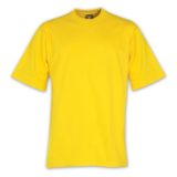 170g Combed Cotton T-shirt Yellow