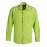 Icon Shirt Long Sleeve Lime