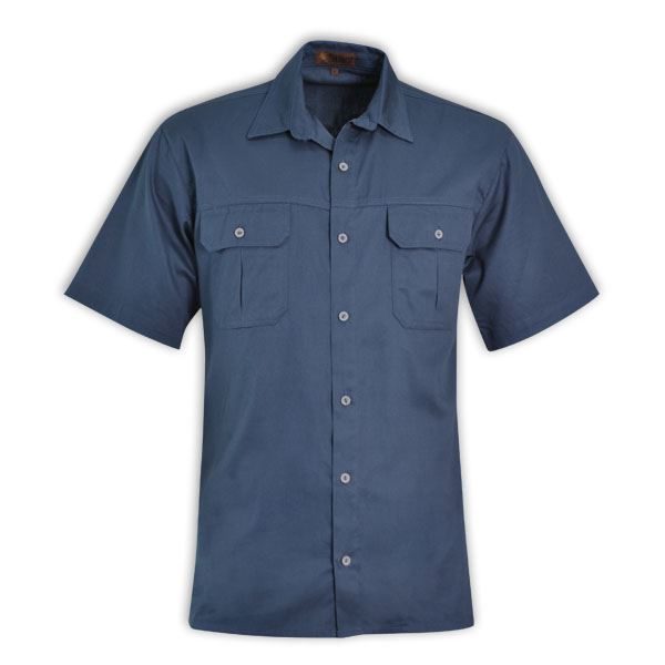 Venture Bush Shirt Slate Blue