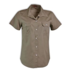 Venture Ladies Bush Shirt Khaki