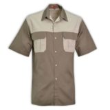 Savannah Bush Shirt Khaki/Stone