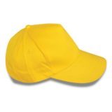 Classic Five Panel Cotton Cap yellow