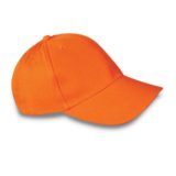 Classic Six Panel Cap orange