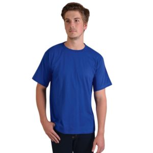 170g Combed Cotton T-shirt royal blue