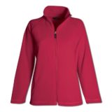 Ladies Classic Polar Fleece Jacket Red