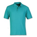 Classic Pique Knit Polo Turquoise