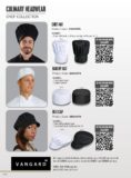 Chef Hat Catalogue Page
