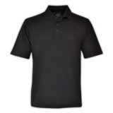 Classic Pique Knit Polo Black