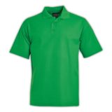 Classic Pique Knit Polo Emerald