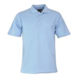 Classic Pique Knit Polo Sky