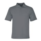 Classic Pique Knit Polo Slate Grey