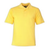 Classic Pique Knit Polo Yellow