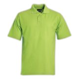 Classic Pique Knit Polo Lime