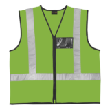 Safety Vest Highway Waistcoat Lime