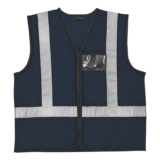 Safety Vest Highway Waistcoat Navy