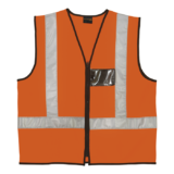 Safety Vest Highway Waistcoat Orange