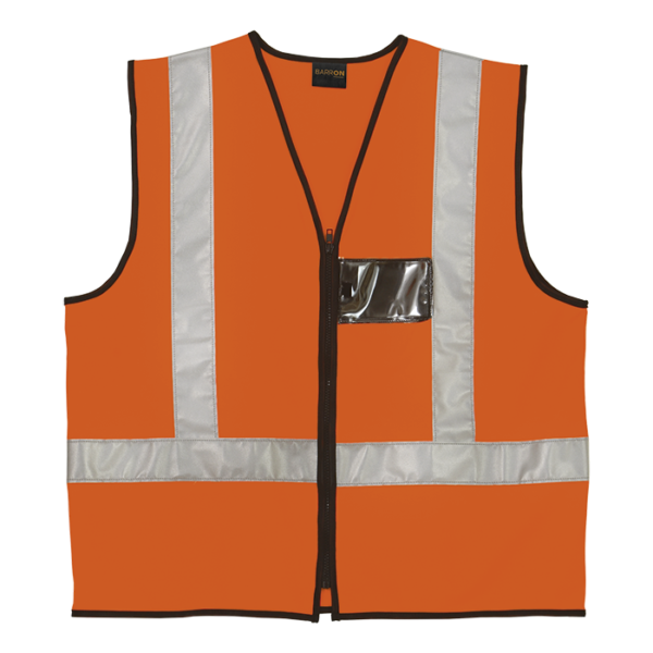 Safety Vest Highway Waistcoat Orange