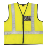Safety Vest Highway Waistcoat Yellow
