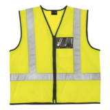 Safety Vest Highway Waistcoat Yellow