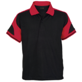 Kiddies Vector Golfer black-red