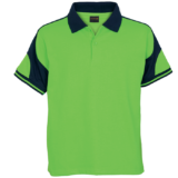 Kiddies Vector Golfer lime-navy