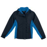 Ladies 3-in-1 Jacket Black Cobalt