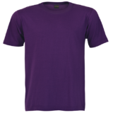 Barron 145g Crew Neck T-shirt Purple