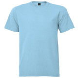 Barron 145g Crew Neck T-shirt Sky Blue