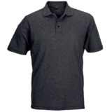 Barron Golf Shirt LAS-175B charcoal heather