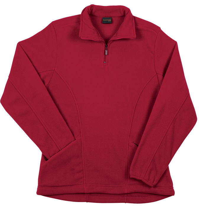 Ladies Essential Micro Fleece Red