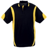 Mens Breezeway Golfer black-yellow