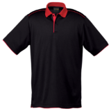 Mens Leisure Golfer black-red