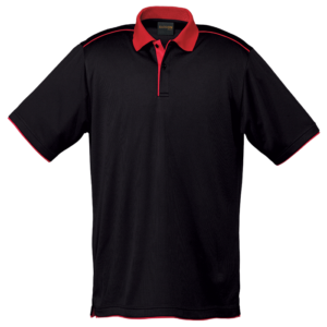 Mens Leisure Golfer black-red