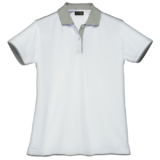 Ladies Leisure Golfer white-grey