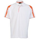 Mens Edge Golfer white-orange