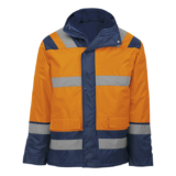 Blaze 4-in-1 Jacket safety orange-navy