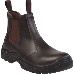 Barron Chelsea Safety Boot brown