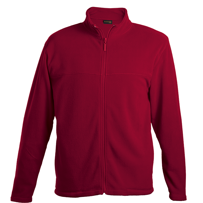 Mens Hybrid Fleece Jacket Red