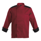 Roma Chef Jacket red-black