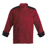 Roma Chef Jacket red-black