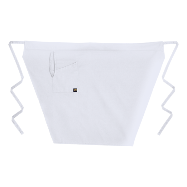 Tapered Apron White