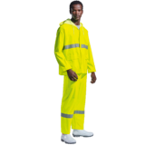 Contract Reflective Rain Suit side