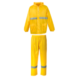 Contract Reflective Rain Suit yellow