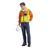 Contract Long Sleeve Reflective Vest model