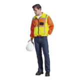 Contract Long Sleeve Reflective Vest model