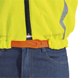 Contract Long Sleeve Reflective Vest waist detail