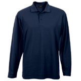 navy golf shirt long sleeve